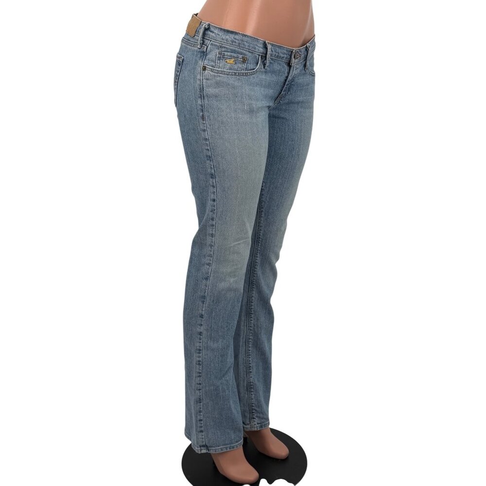 Vintage Hollister Cali Flare Low-Rise Jeans| Y2K McBling Grunge Fairycore Skater - Picture 3 of 16